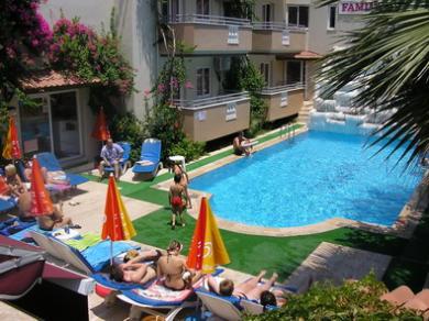 Ozcan Beach Hotel Turunc Exteriér fotografie